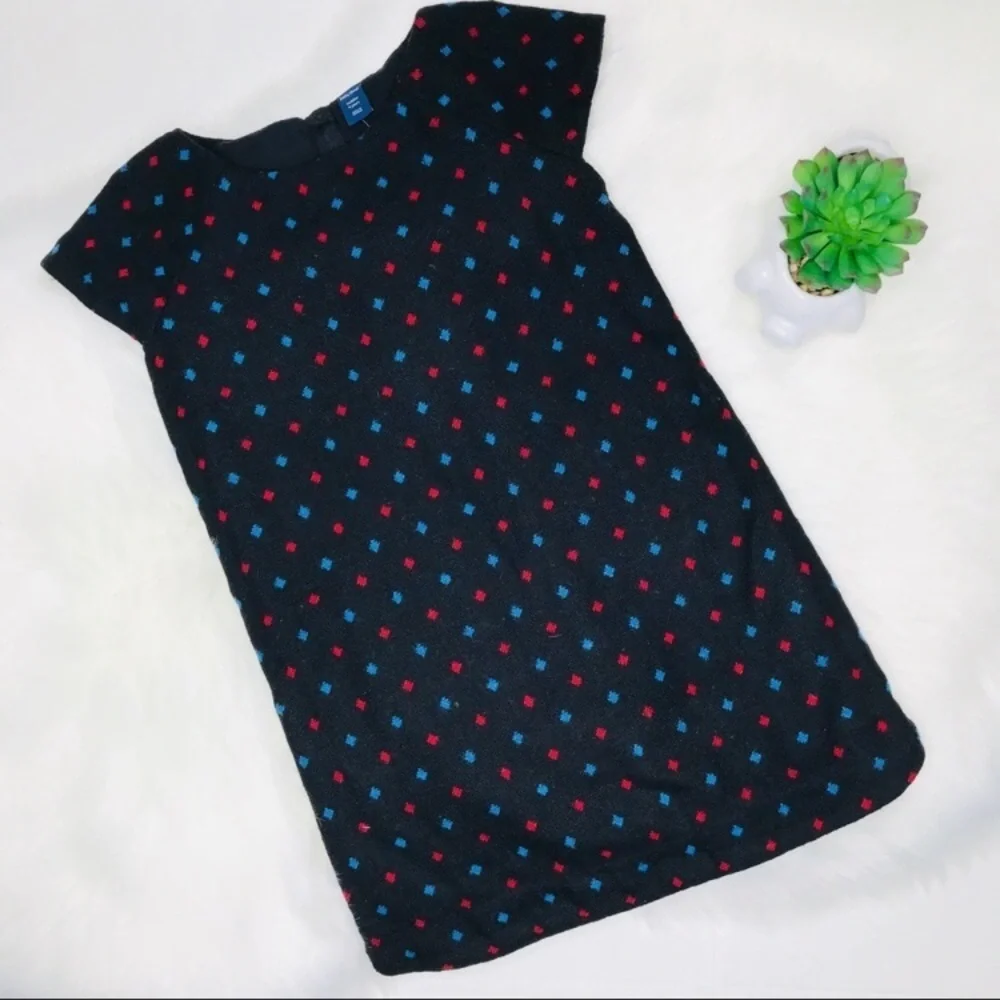 GAP Diamond Print Sleeveless Winter Dress Size 5